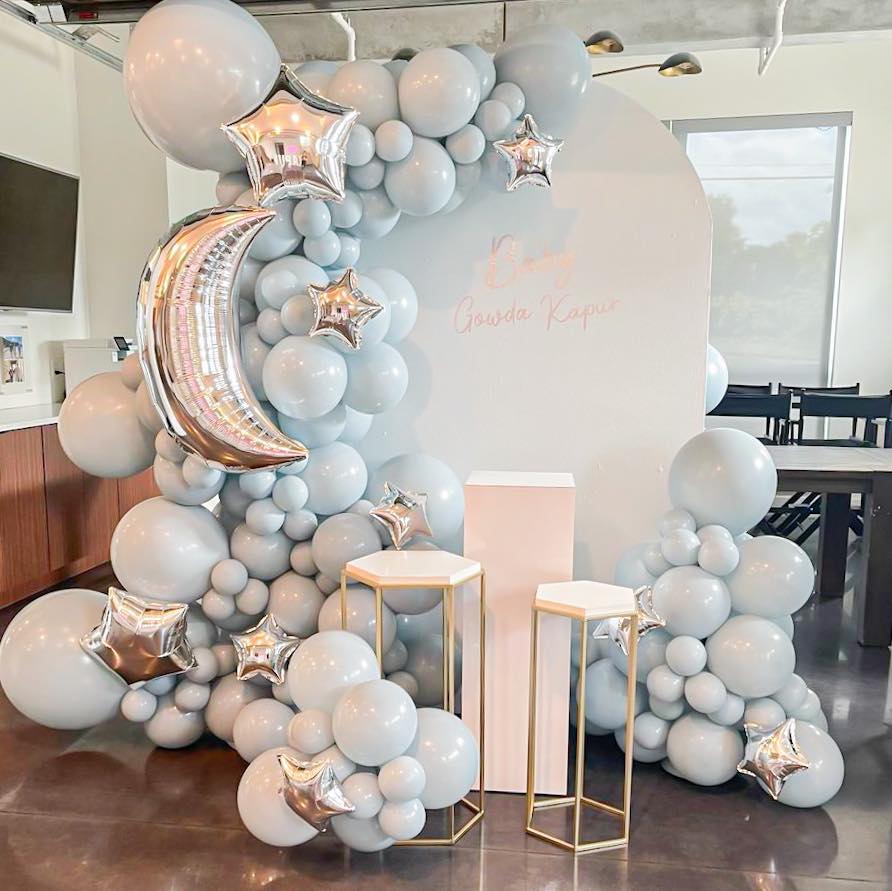 Moonlit Wonders: Adorable Over the Moon Balloon Decor